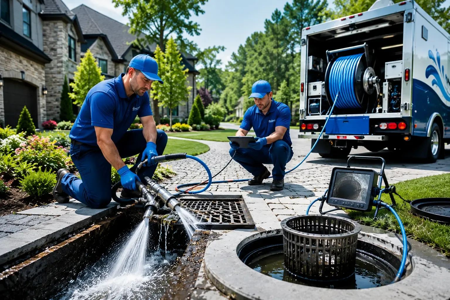 Local outdoor drain cleaning professionals in Saint Johns, MI